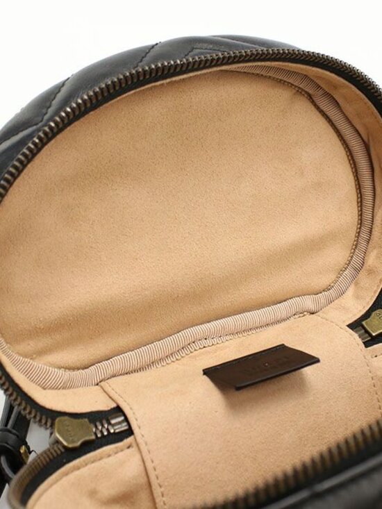 Gucci Vanity Backpack Leather Black main image 7